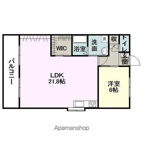 アペックスライフ千場壱番館(1LDK/2階)の間取り写真