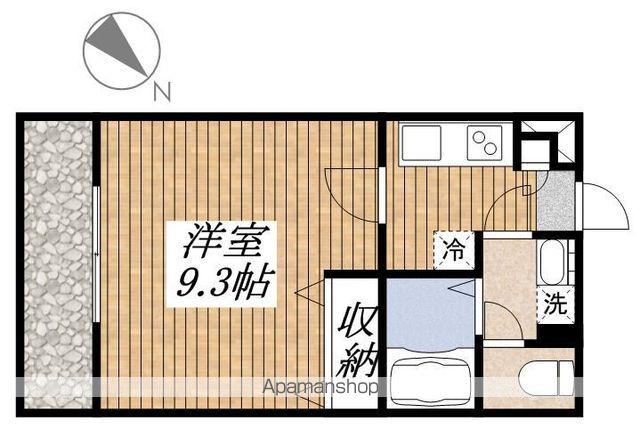 リブリ・EL VITA(1K/3階)の間取り写真