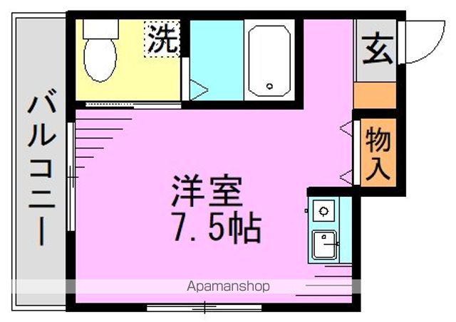 リッチヴィラ伊藤(ワンルーム/6階)の間取り写真