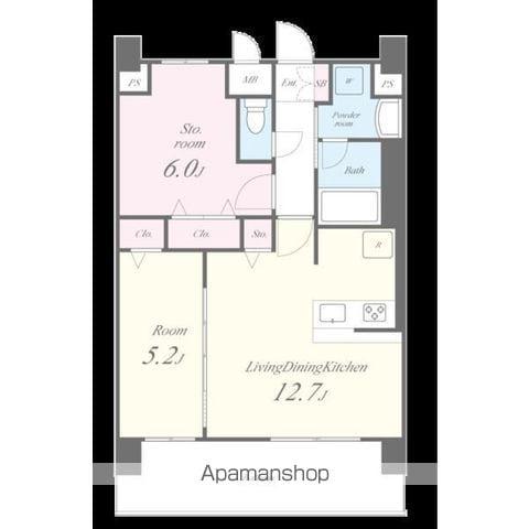 セイワパレス吹上公園(2LDK/9階)の間取り写真