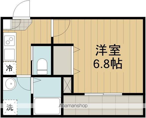MELDIA青梅(1K/3階)の間取り写真