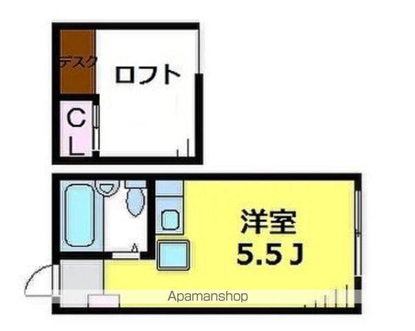 グレイス吉祥寺Ⅰ(ワンルーム/1階)の間取り写真
