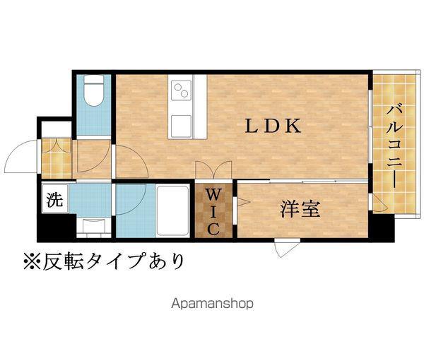 ブランシエスタ南吹田パークサイド(1LDK/6階)の間取り写真