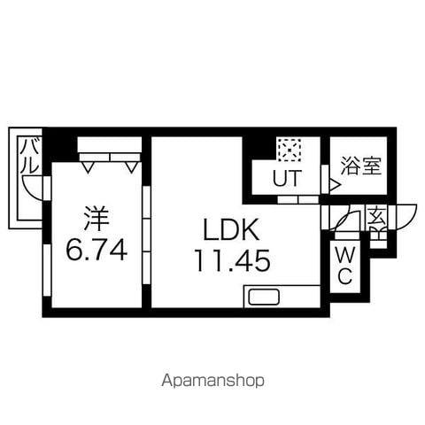 プレメゾンNFII(1LDK/2階)の間取り写真