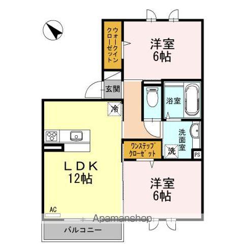 南海電鉄南海本線 和泉大宮駅 徒歩10分 2階建 築13年(2LDK/2階)の間取り写真