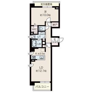 ル・コルヌイエ山鼻LE CORNOUILLER YAMAHAN(1LDK/1階)の間取り写真