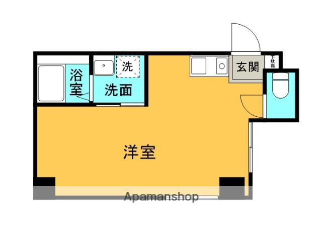 74パークマンション(ワンルーム/5階)の間取り写真