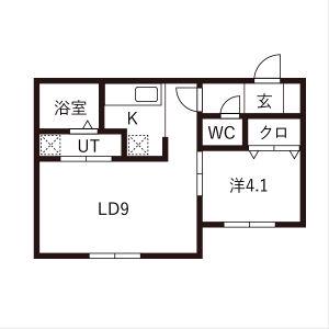 レトワール平岸(3LDK/2階)の間取り写真