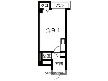 Y&M北7条ビル(ワンルーム/5階)の間取り写真