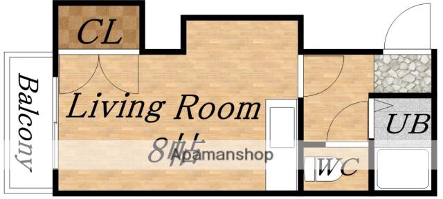 ハイツ・フランセ19(ワンルーム/1階)の間取り写真