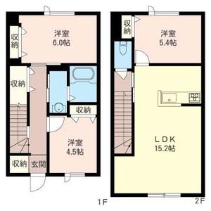 シャーメゾンREFINO(3LDK/1階)の間取り写真