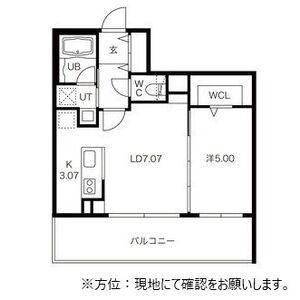 LIEN MARUYAMA(1LDK/3階)の間取り写真
