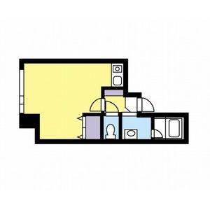 シャルムN18(ワンルーム/4階)の間取り写真