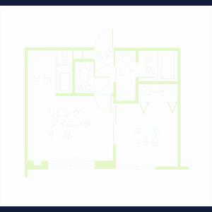 アベニュー711(1LDK/3階)の間取り写真