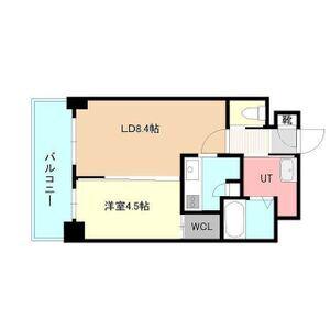 小泉マンションMEM19(1LDK/7階)の間取り写真