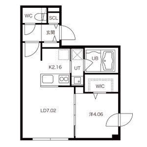 BUENOS MOTOMACHI(1LDK/4階)の間取り写真