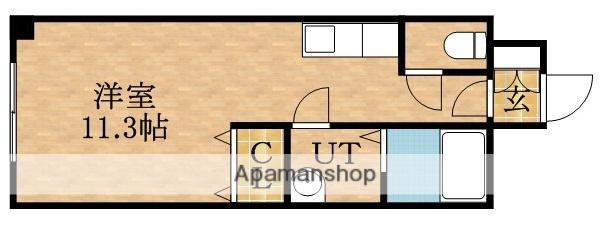 第6松屋ビル(1K/6階)の間取り写真