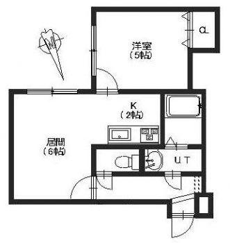 ハイム東環駅(1LDK/3階)の間取り写真