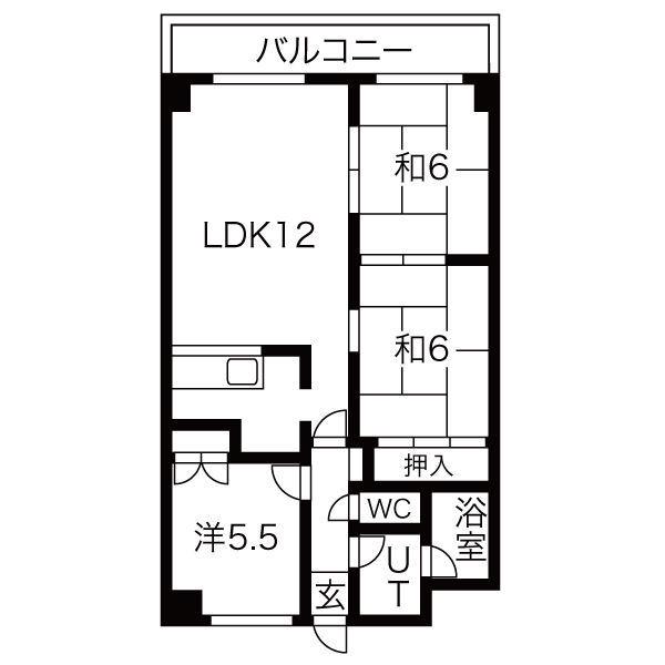 ソレイユ31(3LDK/5階)の間取り写真