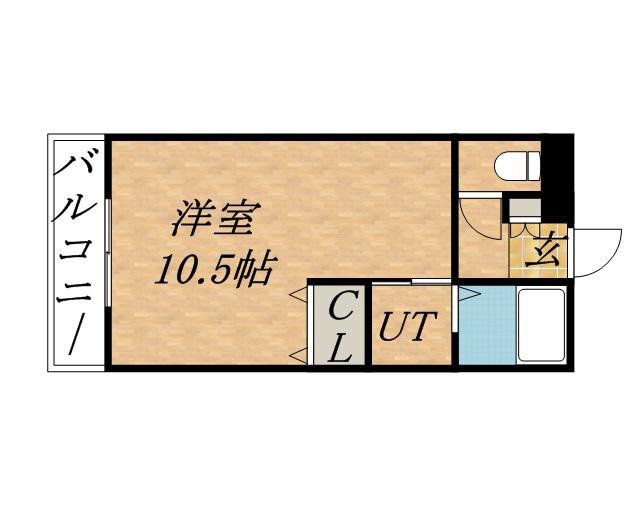 M・MMOTOMACHI(ワンルーム/4階)の間取り写真