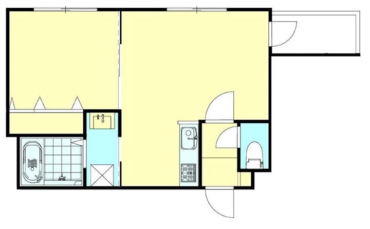 ORION188(1LDK/3階)の間取り写真