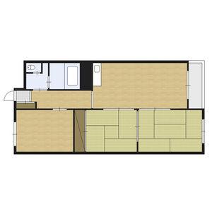 佐渡伏古マンション(3LDK/2階)の間取り写真