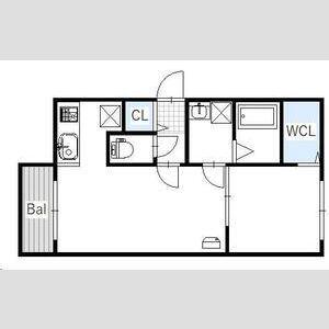 札幌市東豊線 元町駅(札幌) 徒歩6分 4階建 築6年(1LDK/4階)の間取り写真