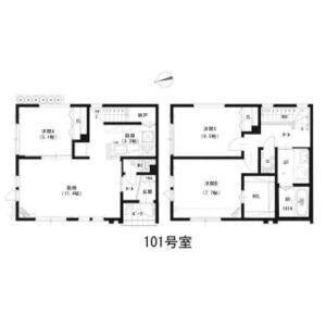 ルミエール屯田4-7(3LDK/1階)の間取り写真