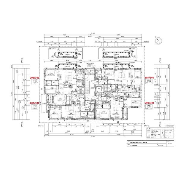 豊平1-6MS(2LDK/4階)の間取り写真