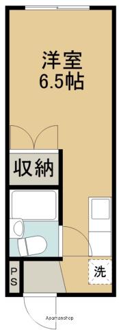 マンション永興(ワンルーム/3階)の間取り写真