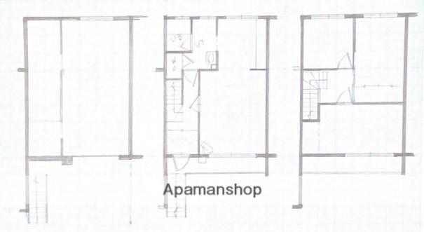 南３３条西１０丁目テラスハウス(3LDK)の間取り写真