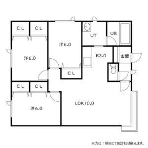アコルデ63(3LDK/2階)の間取り写真