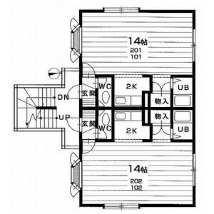 パーク311(1K/3階)の間取り写真