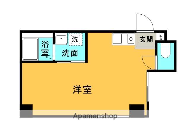 74パークマンション(ワンルーム/5階)の間取り写真