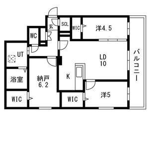 ヴィレッジ表参道(3LDK/2階)の間取り写真