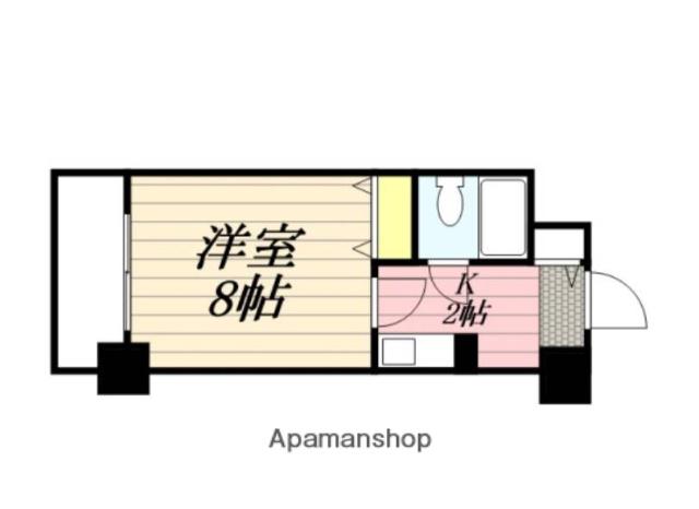 メゾン・ド・北円山(1K/5階)の間取り写真