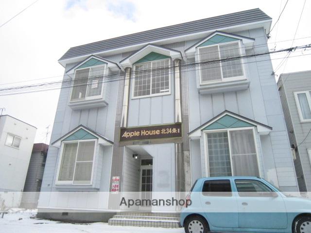 アップルハウス北34条3(1K/2階)