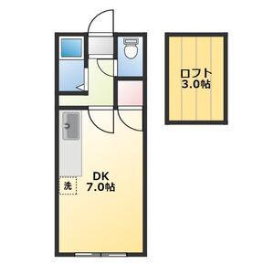 レスポアール文京台(ワンルーム/2階)の間取り写真