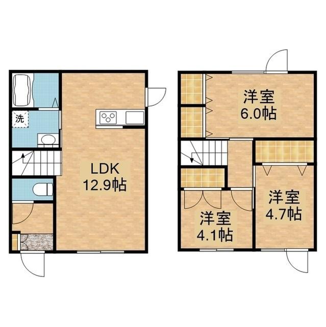 ＬＩＶＲＥ（リーブル）　セキスイハイム(3LDK)の間取り写真