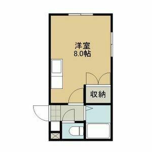 ラ・シュエット南郷(ワンルーム/3階)の間取り写真