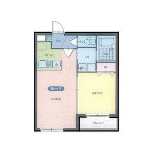 サンシティ平岸(1LDK/2階)の間取り写真