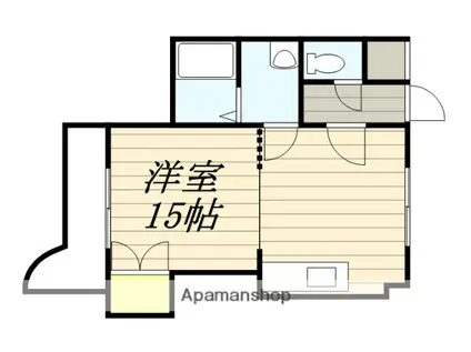 澄川4・3ビル(ワンルーム/4階)の間取り写真