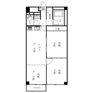 エルカミノ平岸(1LDK/8階)の間取り写真