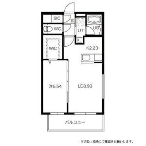 FORESTA CTS(1LDK/4階)の間取り写真