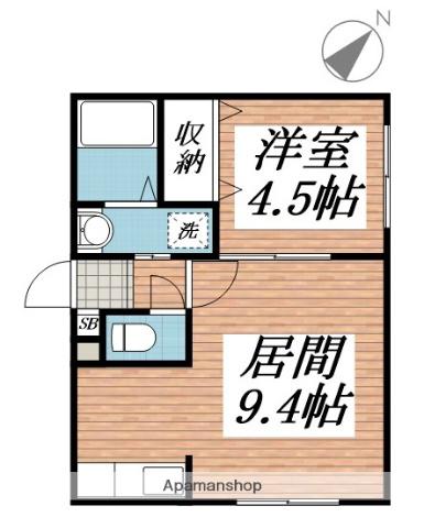 CLASS大町(1LDK/4階)の間取り写真