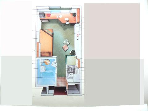 東栄マンション(ワンルーム/2階)の間取り写真