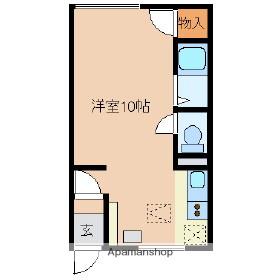 オリス緑町ハイツ2(ワンルーム/2階)の間取り写真