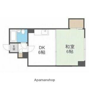 コーポさっぽろ(1DK/3階)の間取り写真