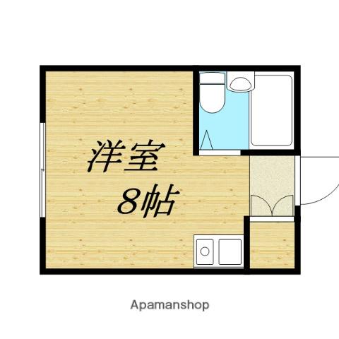 シャンボール札幌(ワンルーム/11階)の間取り写真