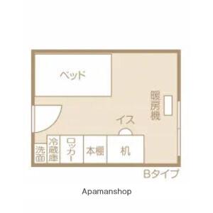 ドーミー琴似(ワンルーム/5階)の間取り写真